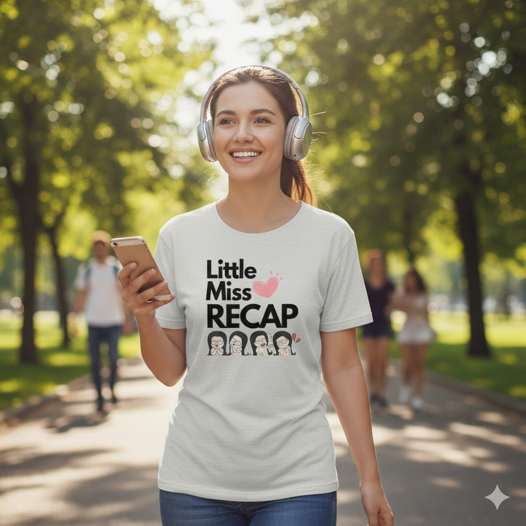 Little Miss Recap Logo Tee